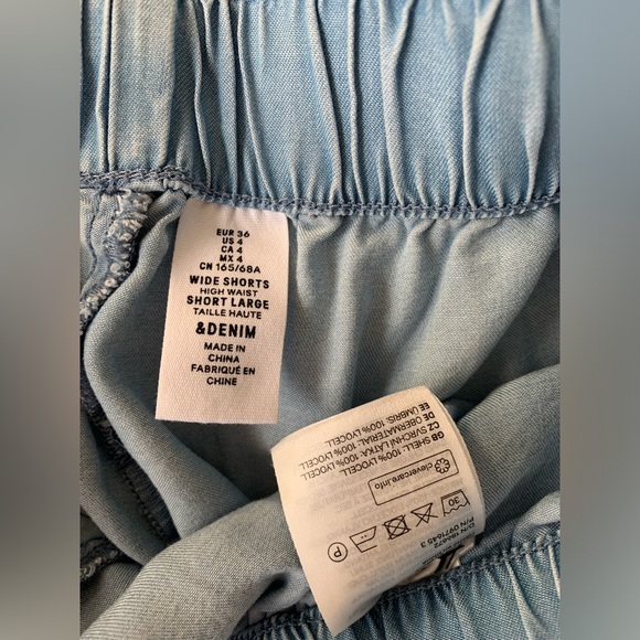 h&m wide cut ruffle top shorts - Picture 7 of 7